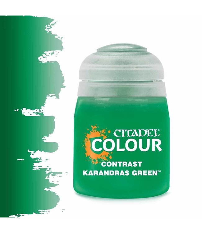 Citadel Colour Contrast: Karandras Green (18ml) - Miniature Paint