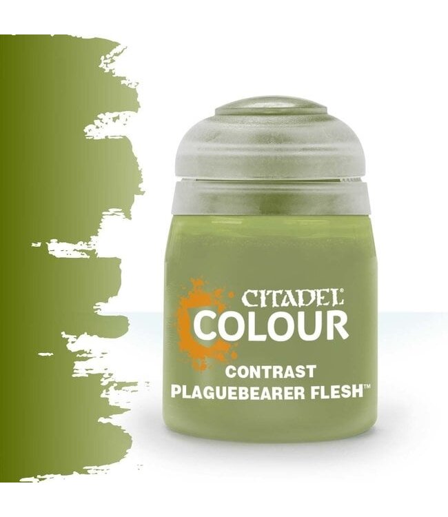 Citadel Colour Contrast: Plaguebearer Flesh (18ml) - Miniature Paint