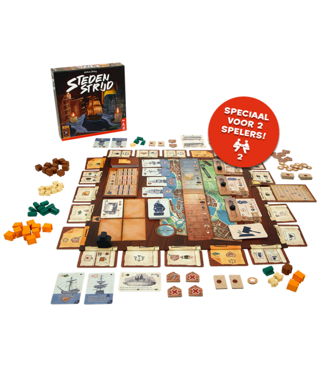 Stedenstrijd (NL) - Board game