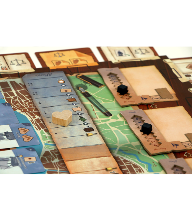 Stedenstrijd (NL) - Brettspiel