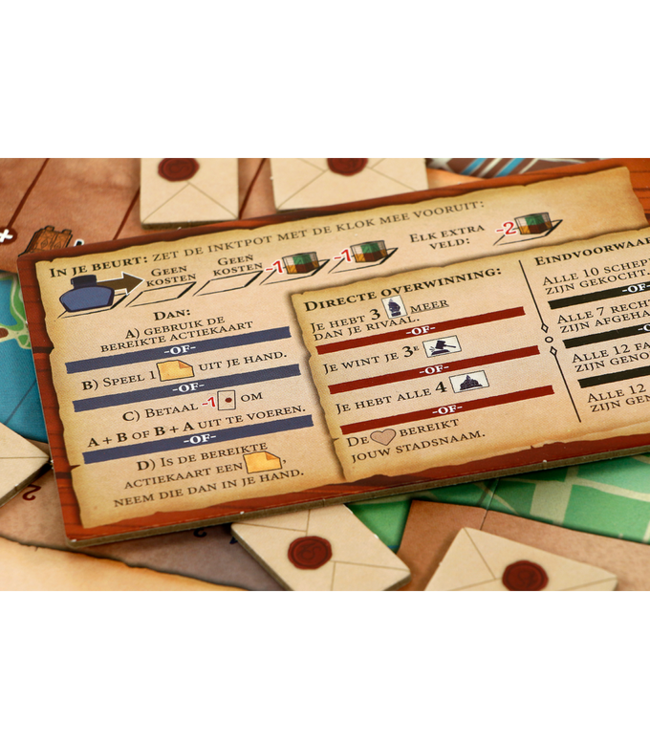 Stedenstrijd (NL) - Board game