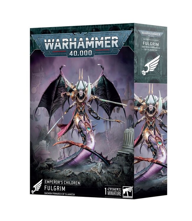 Warhammer 40,000- Emperor's Children: Fulgrim Daemon Primarch of Slaanesh