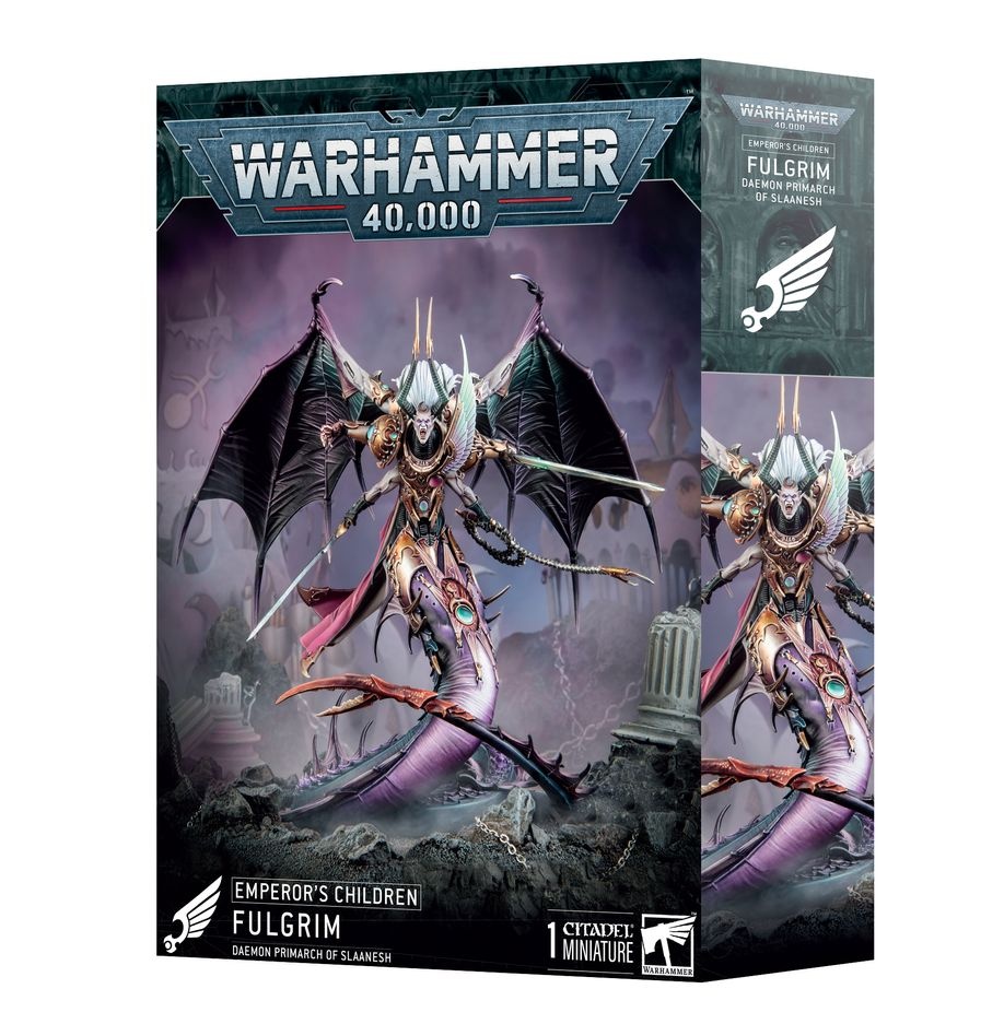 Citadel Miniatures Emperor's Children: Fulgrim Daemon Primarch of Slaanesh