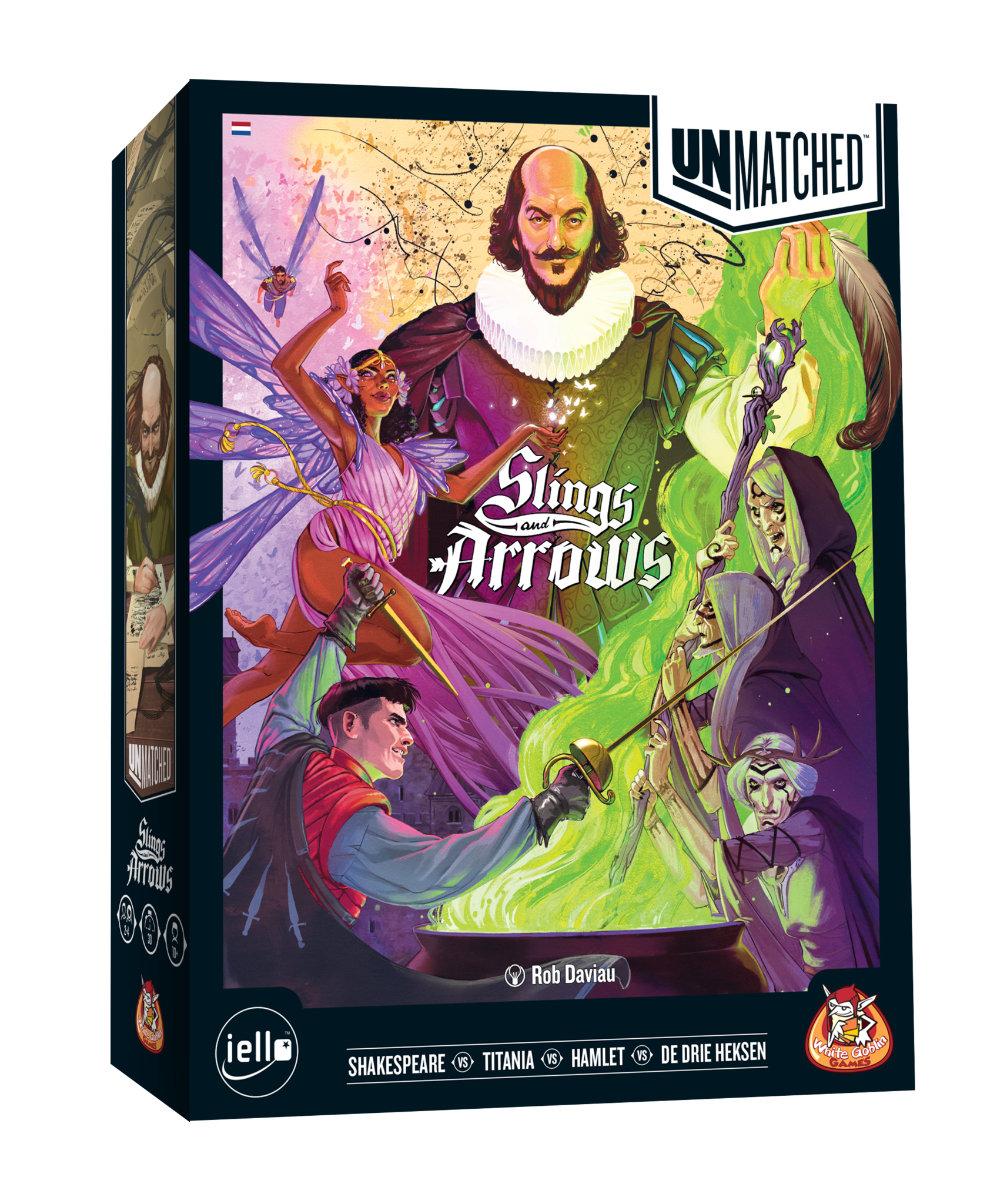 White Goblin Games Unmatched: Slings and Arrows (NL)