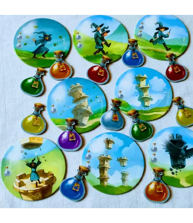 De Betoverde Torens (NL) - Brettspiel