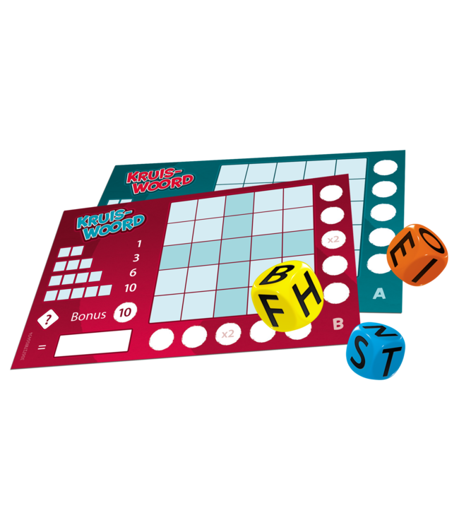 Kruiswoord - Dice game