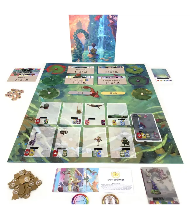 Canvas: Finishing Touches Deluxe Edition - Bordspel