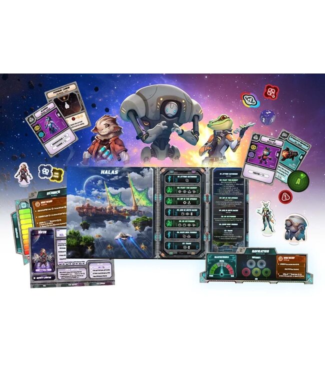 Wandering Galaxy (ENG) - Board game