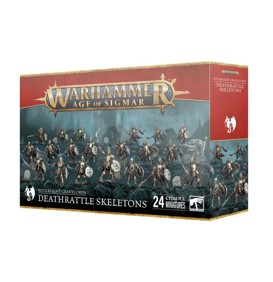 Citadel Miniatures Soulblight Gravelords: Deathrattle Skeletons