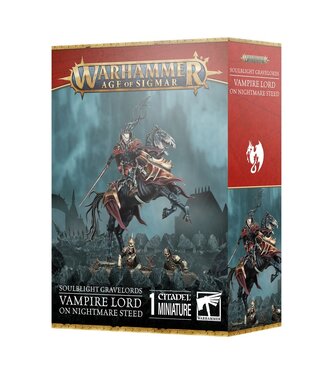 Citadel Miniatures Soulblight Gravelords: Vampire Lord on Nightmare Steed