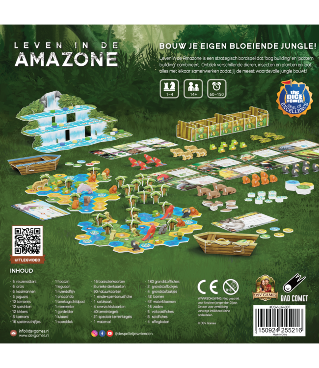 Leven in de Amazone (NL) - Bordspel
