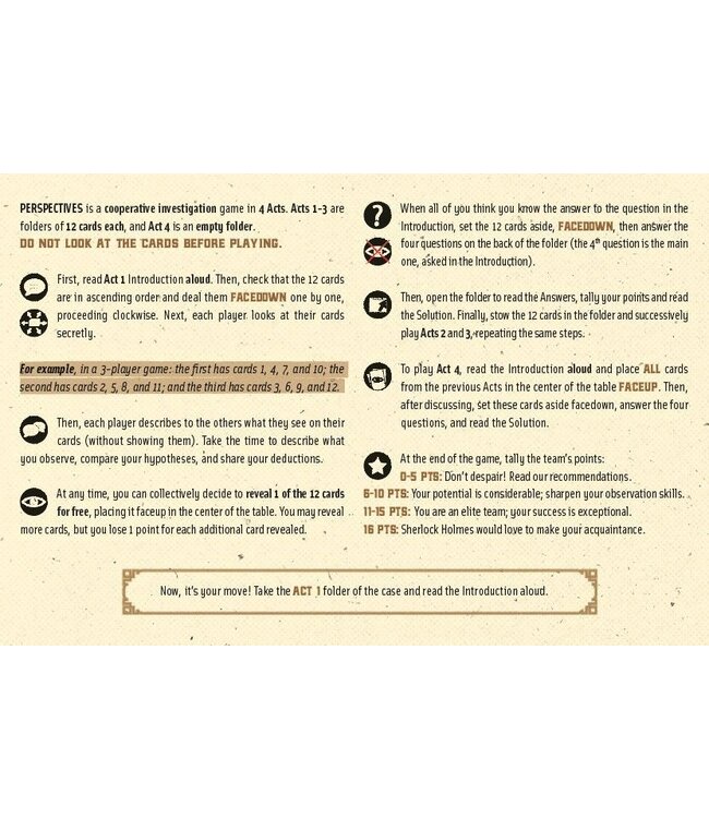 Perspectives - Bordspel