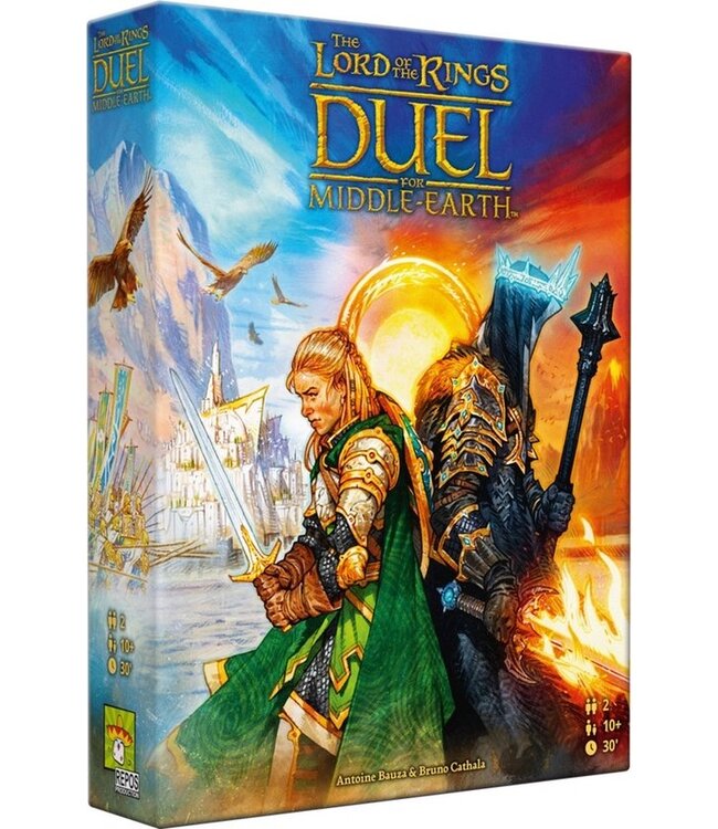 The Lord of the Rings: Duel for Middle-earth (NL) - Board game