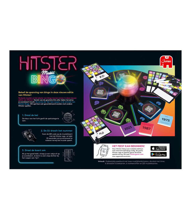Hitster: Bingo (NL) - Partyspiel