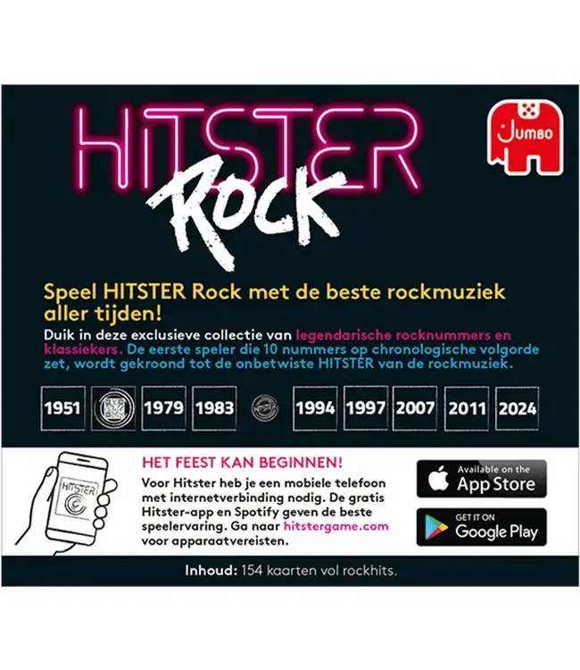 Hitster: Rock (NL) - Party game