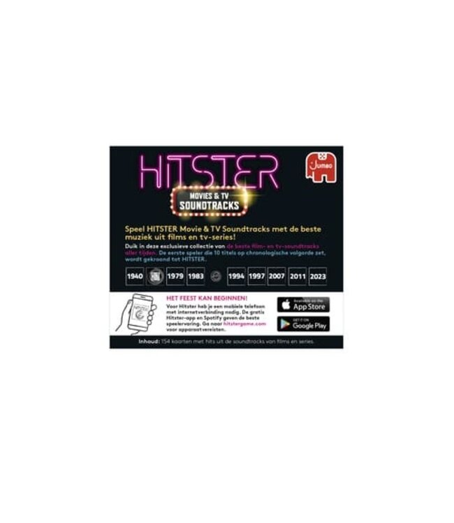 Hitster: Movies & TV Soundtracks (NL) - Partyspel
