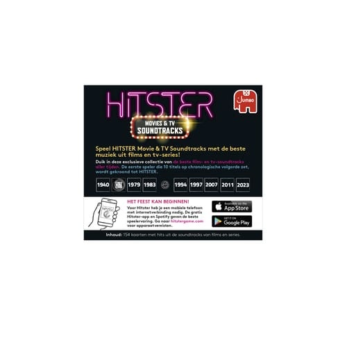 Jumbo Hitster: Movies & TV Soundtracks (NL)