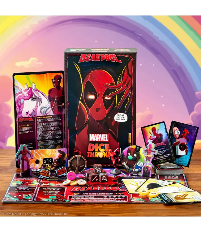 Dice Throne: Deadpool - Dobbelspel