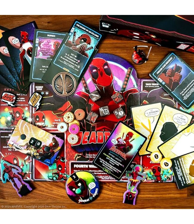 Dice Throne: Deadpool - Dobbelspel