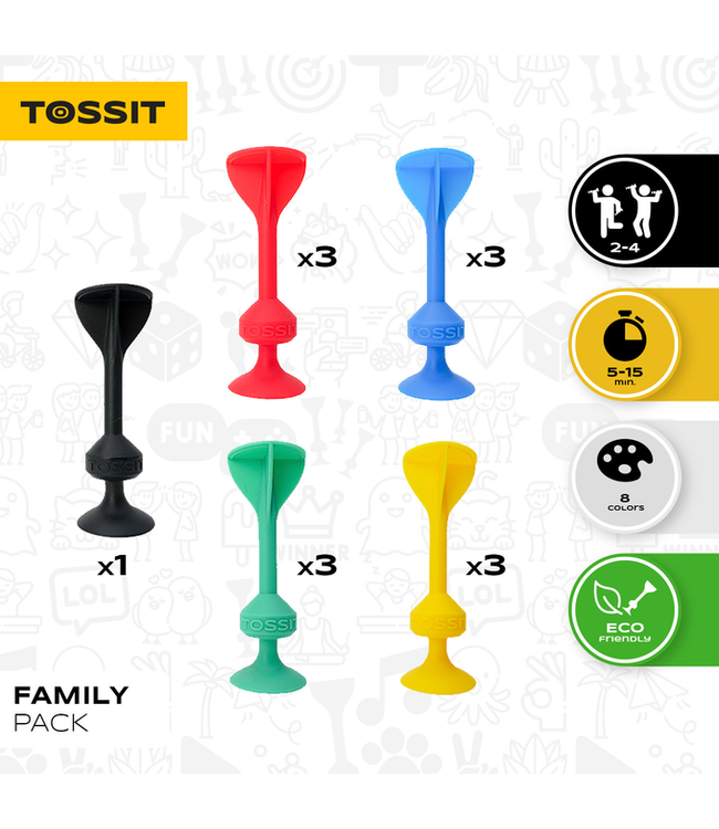 Tossit: Family Pack - Partyspiel
