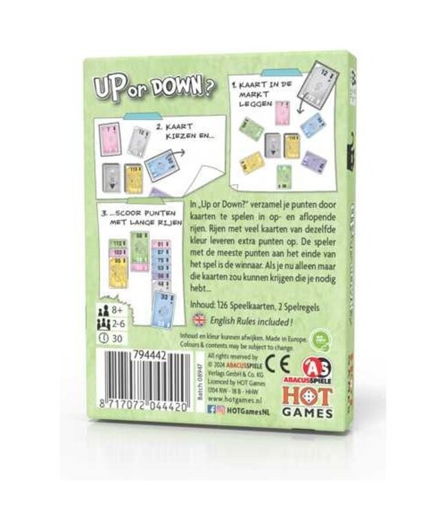 Up or Down? - Kaartspel