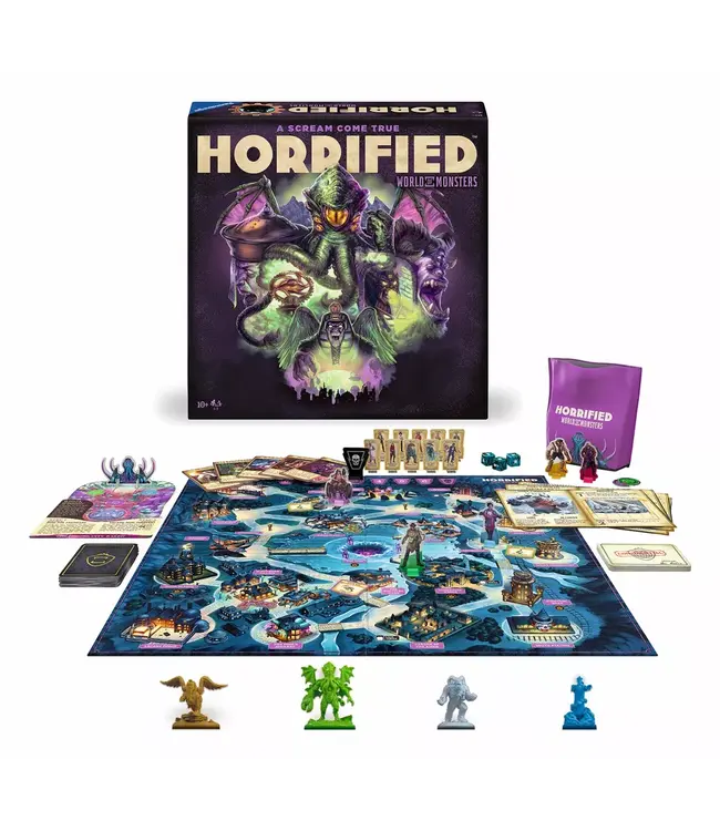 Horrified: World of Monsters (ENG) - Brettspiel