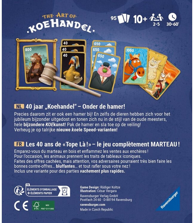 Koehandel: 40 Jaar (NL) - Card game