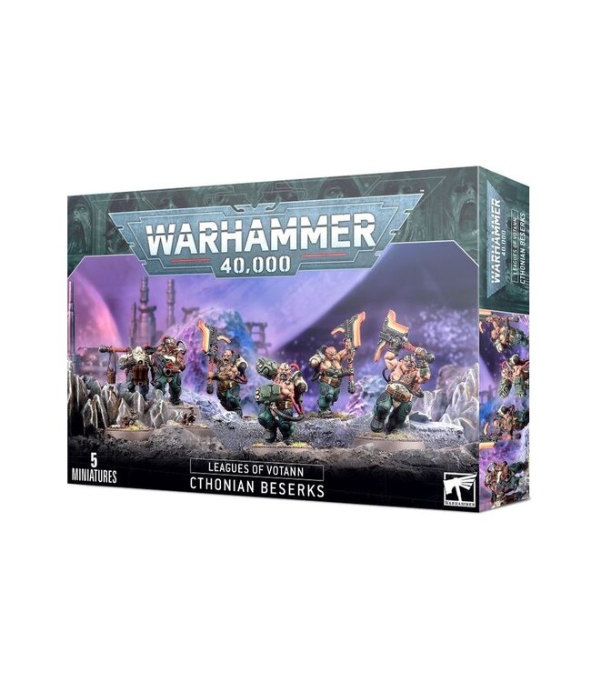 Citadel Miniatures Leagues of Votann: Cthonian Beserks