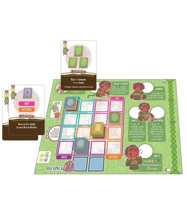 A Place for All My Books (Deluxe) (ENG) - Bordspel