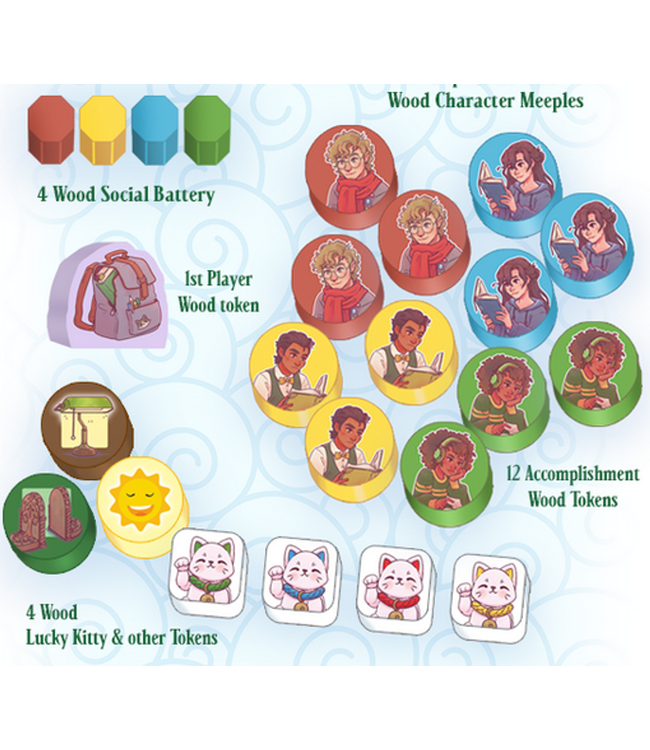 A Place for All My Books (Deluxe) (ENG) - Brettspiel