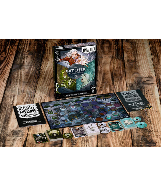 Unmatched The Witcher: Steel & Silver (ENG) - Kartenspiel