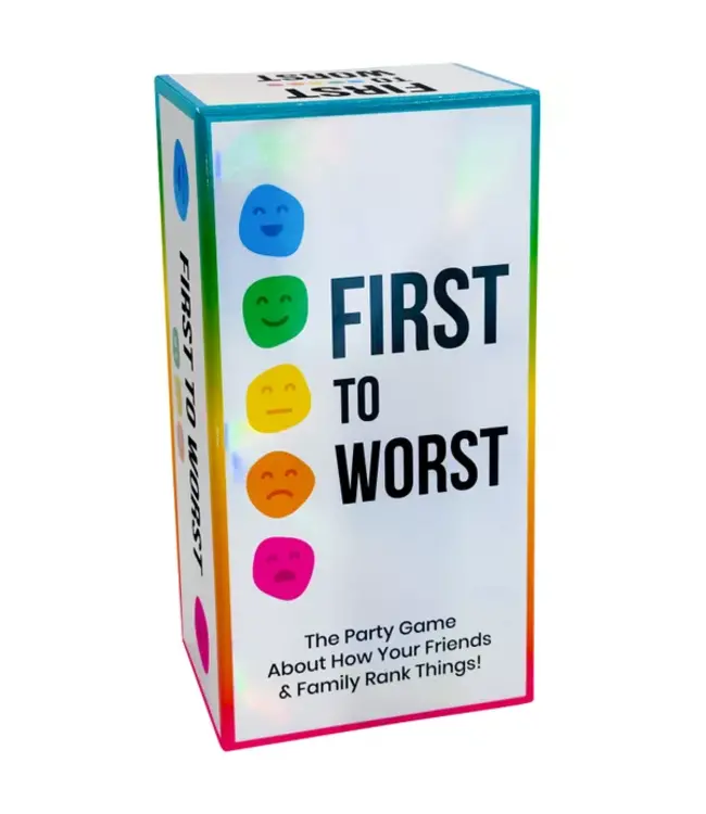 First to Worst (ENG) - Kartenspiel