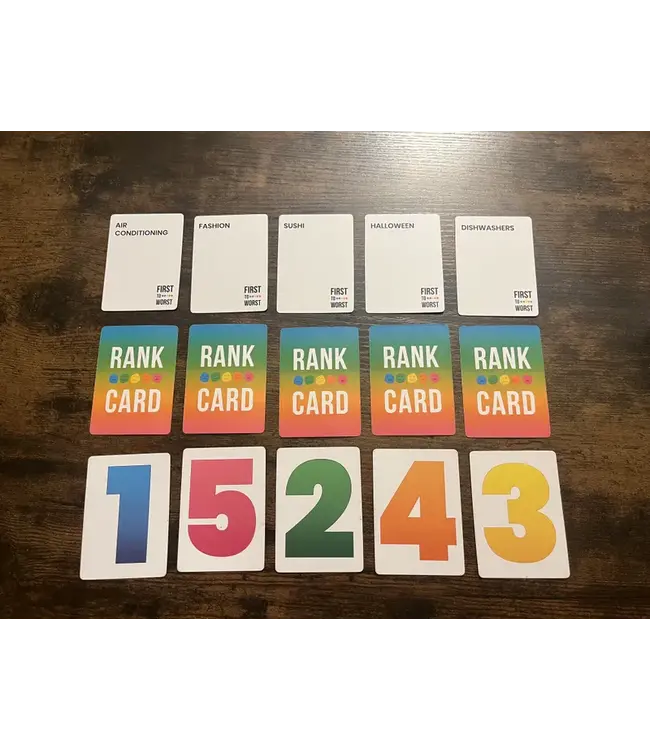 First to Worst (ENG) - Card game