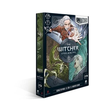 White Goblin Games Unmatched The Witcher: Steel & Silver (NL)