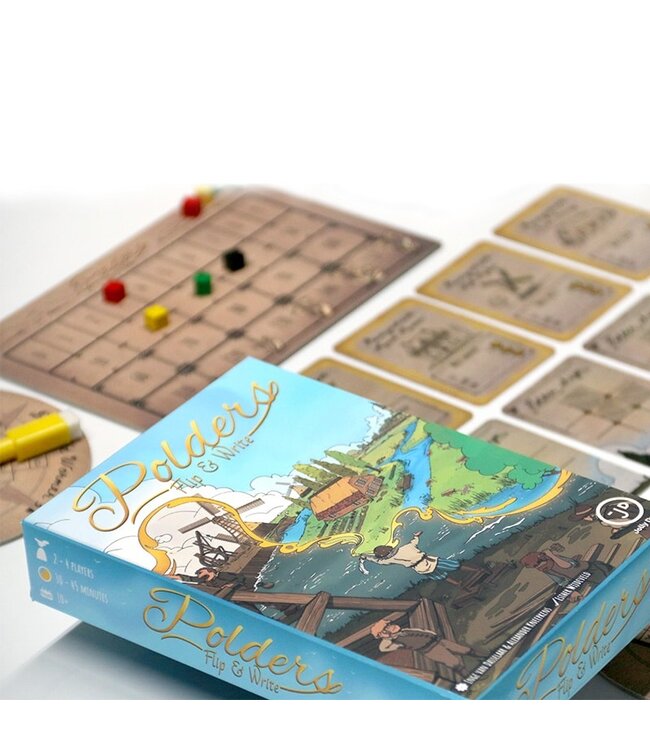 Polders: Flip & Write - Roll & Write