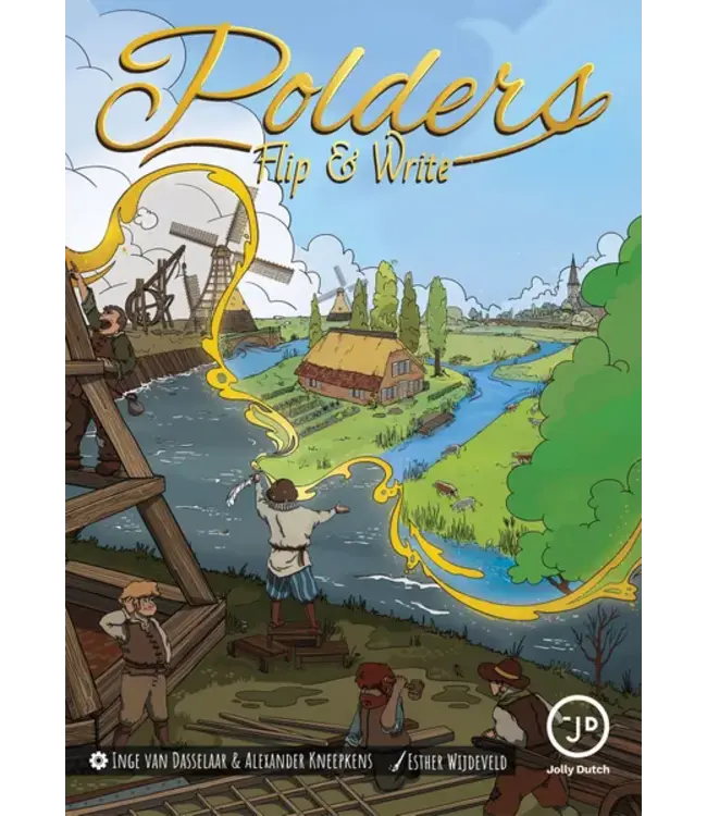 Jolly Dutch Polders: Flip & Write