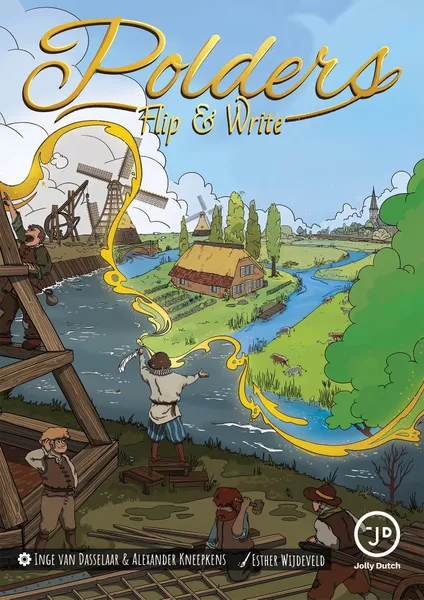 Jolly Dutch Polders: Flip & Write