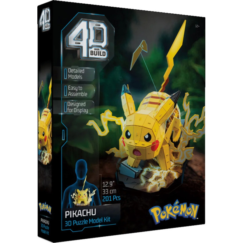 Spin Master Games 4D Build Pokémon: Pikachu