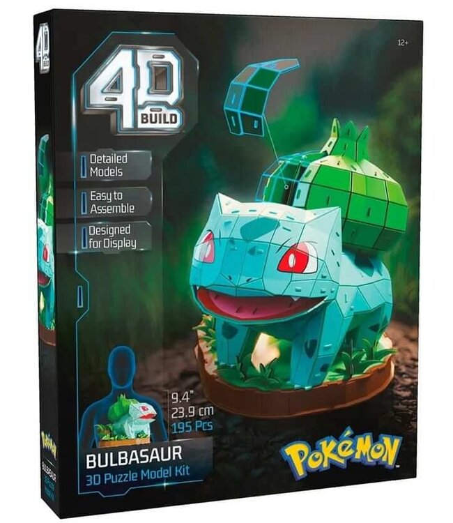 Spin Master Games 4D Build Pokémon: Bulbasaur