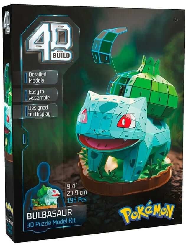 Spin Master Games 4D Build Pokémon: Bulbasaur afbeelding