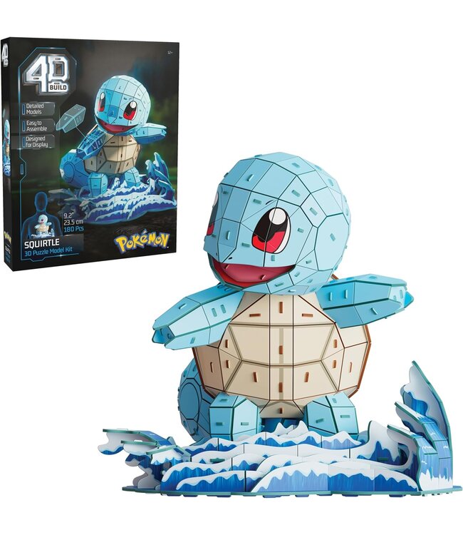 4D Build Pokémon: Squirtle