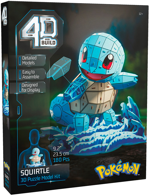 Spin Master Games 4D Build Pokémon: Squirtle afbeelding