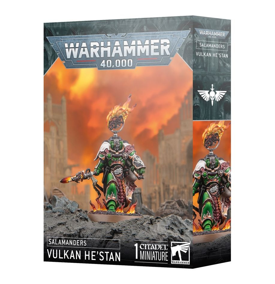 Citadel Miniatures Salamanders: Vulkan He'Stan afbeelding
