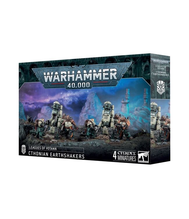 Citadel Miniatures Leagues of Votann: Cthonian Earthshakers
