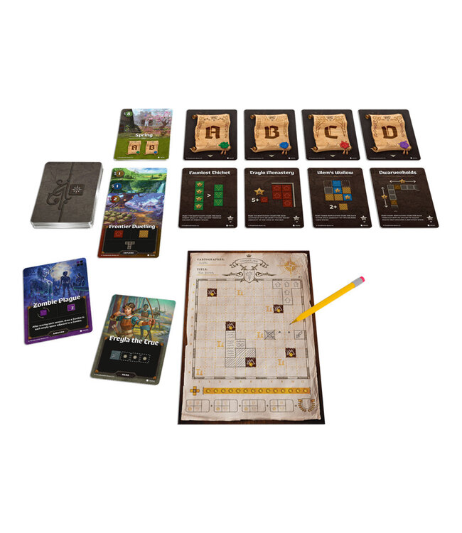 Cartographers: Heroes (ENG) - Kartenspiel