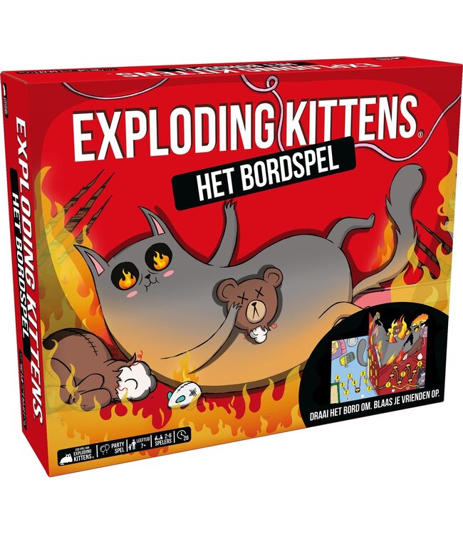 Exploding Kittens: Het Bordspel (NL) - Bordspel