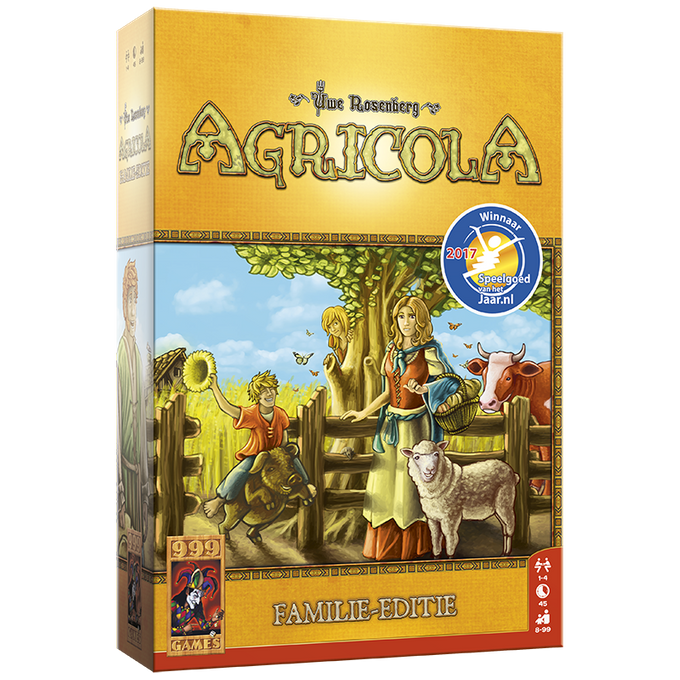 999 Games Agricola Familie-Editie (NL) afbeelding