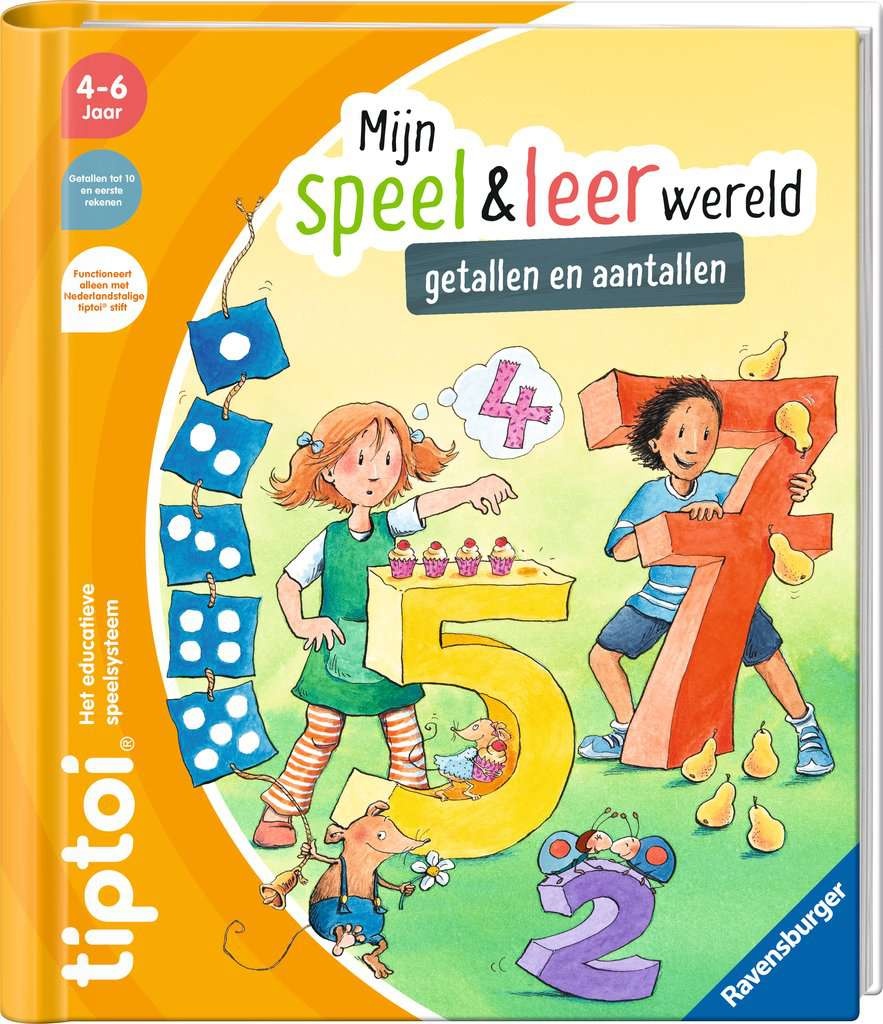 Ravensburger Tiptoi: Mijn Speel &amp; Leer Wereld: Getallen en Aantallen (NL) afbeelding