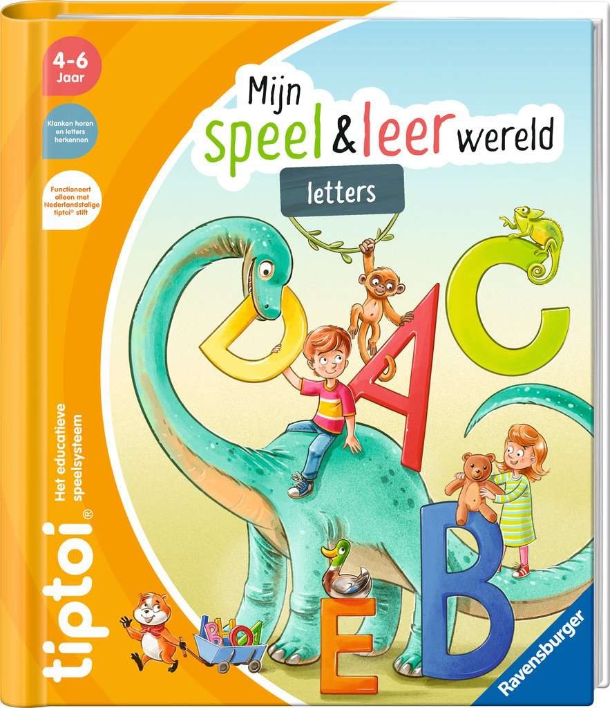Ravensburger Tiptoi: Mijn Speel &amp; Leer Wereld: Letters (NL) afbeelding