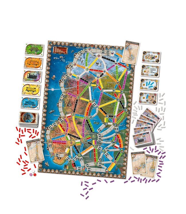 Ticket to Ride: Northern Lights (NL) - Brettspiel